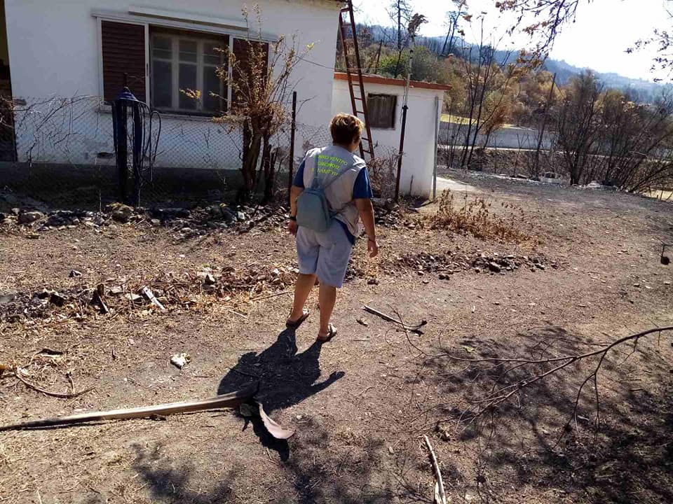 Δράση 2ου κλιμακίου Ε.Κ.Κ.Α. στη Β. Εύβοια